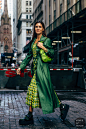 New York FW 2019 Street Style: Gala Gonzalez : Gala Gonzalez between the fashion shows.