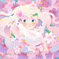 Cherry blossoms fairy : Magic of the Spring