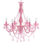 Gypsy Pink Chandelier  |  Chandeliers  |  Lighting  |  French Bedroom Company