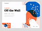 Saatchi Art Redesign brandign illustration ui pattern vector webdesign web saatchi redesign landing page homepage