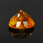 天然斯里兰卡蓝宝石裸石戒面 艳橙黄色 晶体干净火彩好 GRS证书-淘宝网