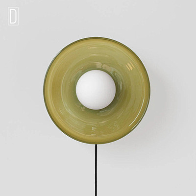 丹麦设计师款Disc Orb玻璃背景墙灯...