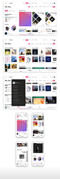 Apple Music: A UX/UI Holistic Case Study : In-depth design proposal for a slightly better app.
