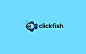 clickfish 鱼 蓝色 海产 剪影 商标设计 图标 图形 标志 logo 国外 外国 国内 品牌 设计 创意 欣赏