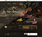 网游Steal Fighter官网设计 游戏页面设计 | Gameui