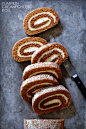 Pumpkin Roll via Bakers Royale