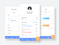 Hi there,
Just a sneak from my project. This app will be very useful for the HR's to track the leave of any Employe. The Employee will also able to request leave by choosing the dates and type.    App will be launch soon.

Do follow me for more.

Behance 