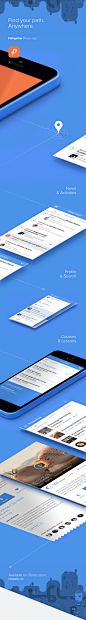 PathGather iPhone App on Behance