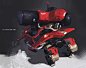 RED TIDES_  Christmas Skin series, yang qi917 : New Christmas scene, you can upgrade your skin of tanks with the engineer