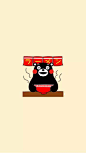 【kumamon】(>_<)壁纸来一啵！_熊本熊吧_百度贴吧