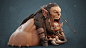 ArtStation - Durotan 3D sculpt in Blender, Sebastian Cavazzoli