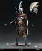 Assassin's Creed Odyssey: Pegasus Armour, David Paget : Earlier this year, I had the absolute pleasure of working for Ubisoft Quebec on Assassin's Creed Odyssey.

I primarily worked on character/costume designs for a variety of Legendary outfits available