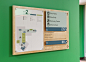 CMNH wayfinding : The CMNH wayfinding system is a clean and cohesive network of signs that offers assistance to visitors of all ages in their museum travels. The dynamic exhibition schedule of the museum demands flexibility of the signage system, so this 