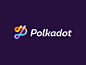 Polkadot logo concept