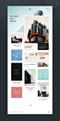 Architecture website concept full@北坤人素材