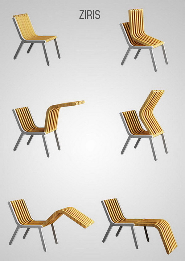 坐躺二合一的椅子设计::设计路上::网页...