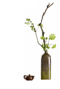 插花  花瓶 茶壶 PNG