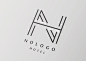 Hotel Nologo : The logo works as a perfect ambigram: it can be rotated 180 ° without losing its readability. Minimalist and essential not only wants to highlight elegance with the words "HN" which stands for "Hotel Nologo", but also hi