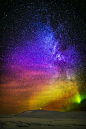 Northern Lights    MilkyWay endless stars, Iceland    Credit : Ragnar Sigurdsson