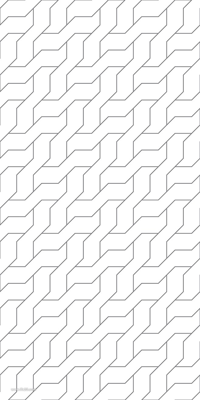 几何无缝波纹图案纹理 (16)