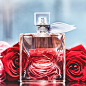 "He loves me... he loves me not..." Oh he definitely loves me. A dozen roses and an engraved bottle of my favorite perfume? It's going to be a wonderful weekend. What do you have planned? #shareyourlove #lancome #lavieestbelle