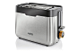 AEG Toaster 5Series AT 5300 / 8 Bräunungsgrade / intergrierter Brötchenaufsatz / 2 Scheiben / Edelstahl: Amazon.de: Küche & Haushalt