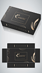 简约高档黑色礼盒设计包装设计包装盒