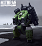 Mithras Mecha, Bruno Gauthier Leblanc : 2nd in a new personal series of military mechas based on Roman deities.