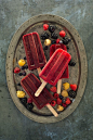 Berry Popsicles