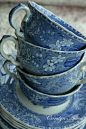 blue porcelain china