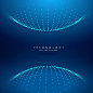 蓝色科技感科幻电子商务底纹背景H5网络网页创意EPS矢量设计素材-淘宝网