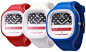 Shop football watches, support your favorite team! Buy America Flag watch by Flex Watches. Every purchase goes to feeding 5 children in need.