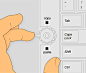 还在为频繁地按Ctrl+C，Ctrl+V而烦恼吗？这款键盘的左端有个旋钮，上下拨动即可完成复制粘贴的工作，按键、鼠标右键、还有你的手指，终于可以解放了。