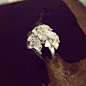 【不2嘉原创手作】中国美术学院原创手工S925纯银 花朵戒指-淘宝网