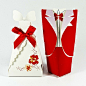 圆缘喜事-喜庆红色喜糖盒子 包装袋 个性创意欧式婚庆用品XT-022