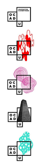 Bruce Mau Design. OCAD University Visual Identity. I think this is a great logo. The concept behind it is a logo that is a blank canvas. The work of students can be featured in it as well as other themes. It is very graphic, the type is used to complement