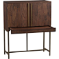 Bourne Bar Cabinet in Bar Cabinets | Crate and Barrel