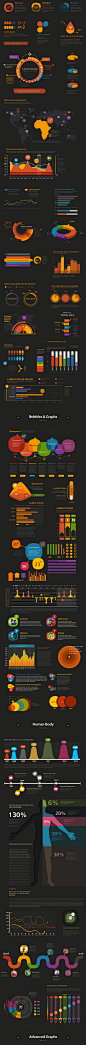 Crooked Stats Infographic Kit on Behance