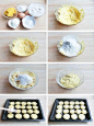 如何做椰蓉蛋酥饼干的做法（甜点食谱）