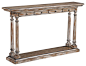Tapered Column Console Table traditional side tables and accent tables