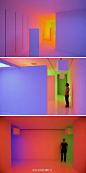 迷幻装置艺术：色彩渗透制造混乱感_艺术家cruz-diez创作的装置艺术chromosaturation(色彩渗透)是一个由三个不同颜色的房间组成的人工环境：红色，绿色和蓝色。这三个房间的颜色笼罩着每一个进去的人，使其处于一种“绝对单色”的环境中 。http://t.cn/zjIwNZq
收起|查看大图|向左转|向右转

| 转发(4)| 收藏| 评论(1)
58分钟前 来自新浪微博