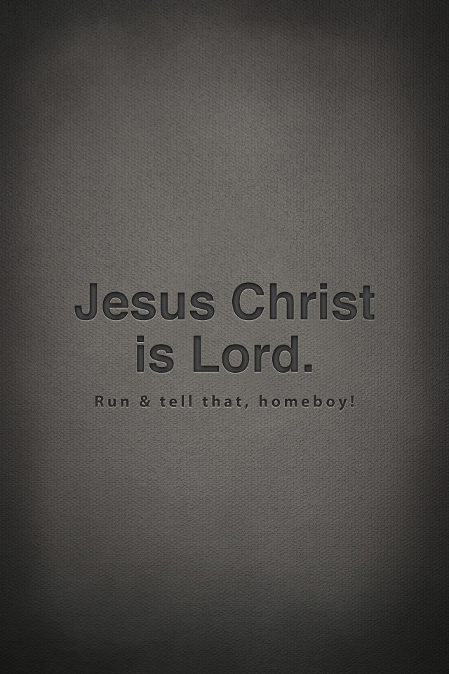 Jesus is Lord (iPhon...