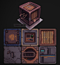 Hero Gringer Industrial Environment Props_01, Luke Viljoen : Cover prop designs  for hero grinder.
https://twitter.com/Hero_Grinder
http://www.herogrinder.com/