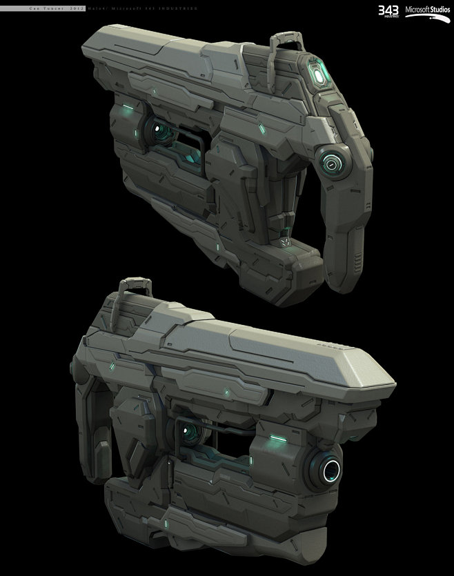 Halo 4 Knight Rifle,...