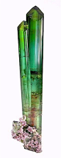 Tourmaline with Lepidolite from Brazil