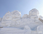 多图:沈阳棋盘山的冰雕与雪雕, 异镜幻曲旅游攻略