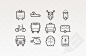 Transportation Icons by Medialoot in 40+ Fresh and Flat Icon Sets for May 2014