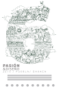 Identidad Pasión y Diseño, Puebla 2015. : Tuvimos el gusto de poder generar esta preciosa imagen para el congreso Pasión y Diseño en su sexta edición, sin duda un súper proyecto que nos deja un tremendo sabor de boca. Esperamos que disfruten está imagen l