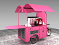 Food Cart | Mobile Coffee Cart | Crepe Cart Design |Ice Cream Cart - Hi Carts » Modern Coffee Bike For Sale