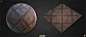 Stylized Texture Exploration : Stone Tile Floor